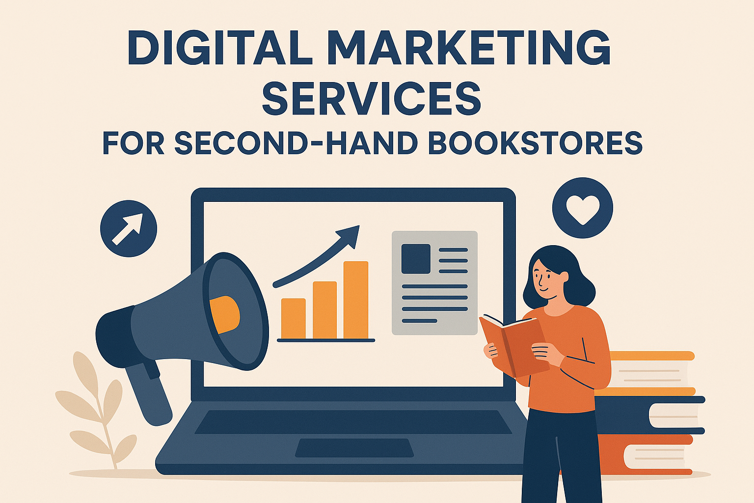 Digital Marketing Services for Second-Hand Bookstores