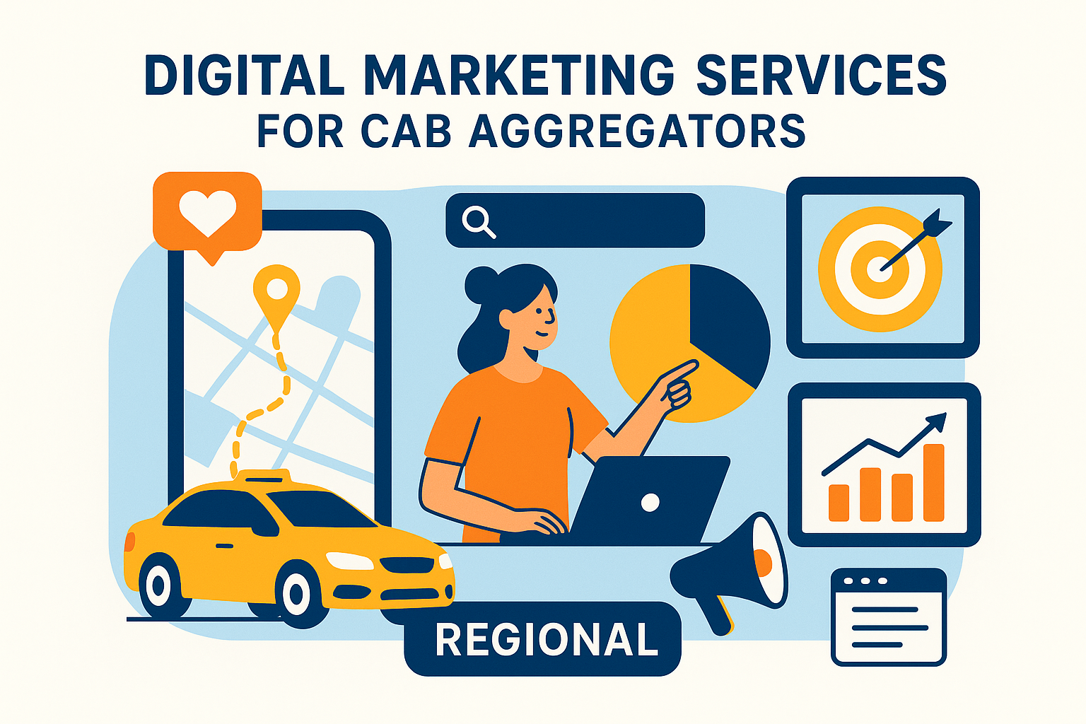 Digital Marketing Services for Cab Aggregators