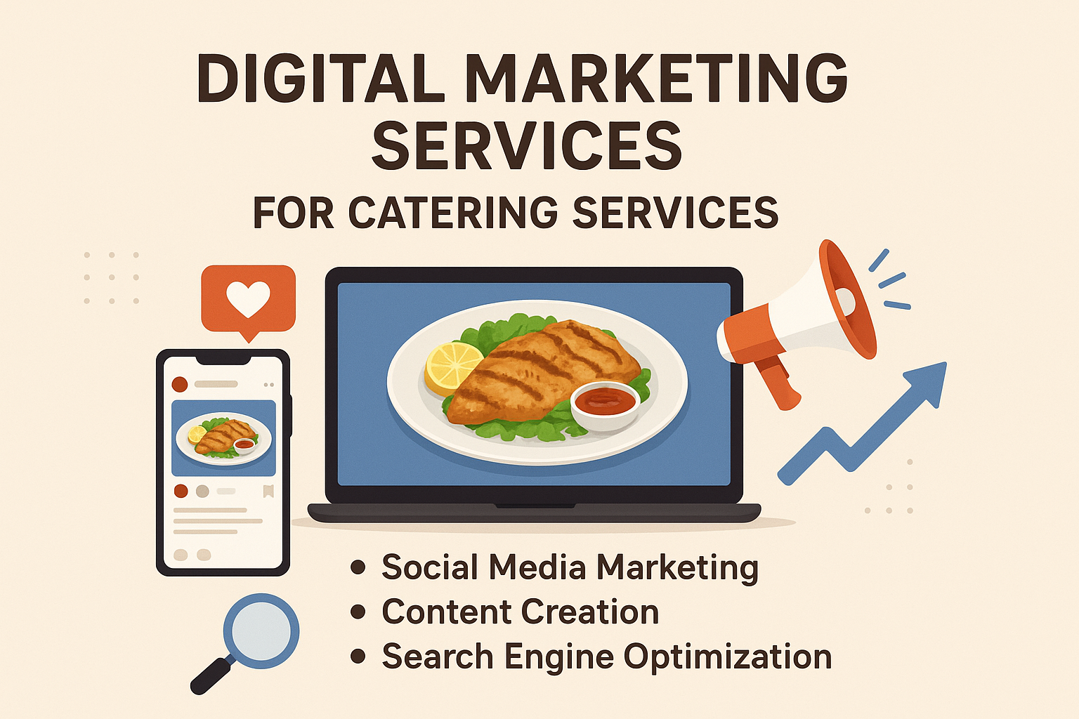 Digital Marketing Services for Catering Services