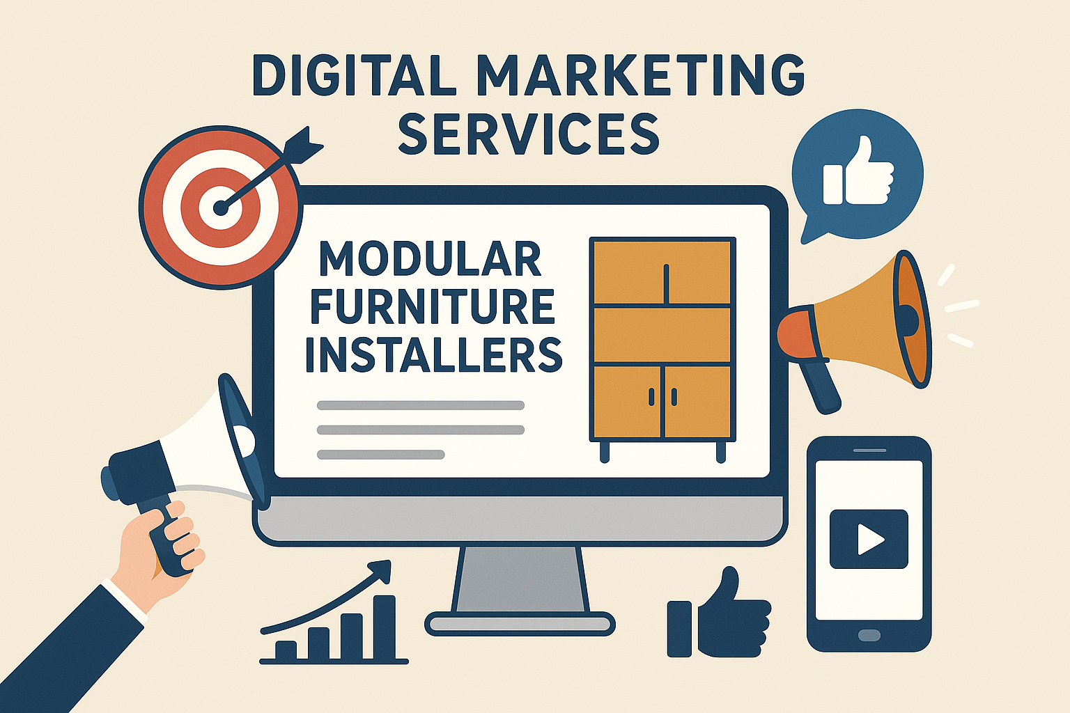 Digital Marketing Services for Modular Furniture Installers