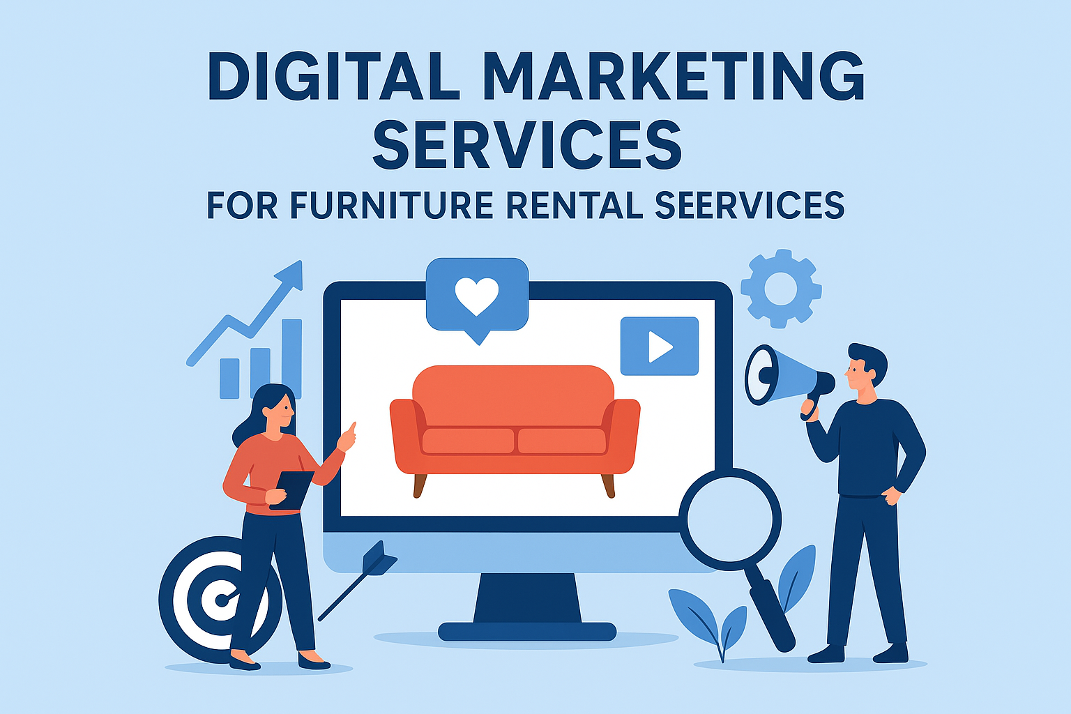Digital Marketing Services for Furniture Rental Services