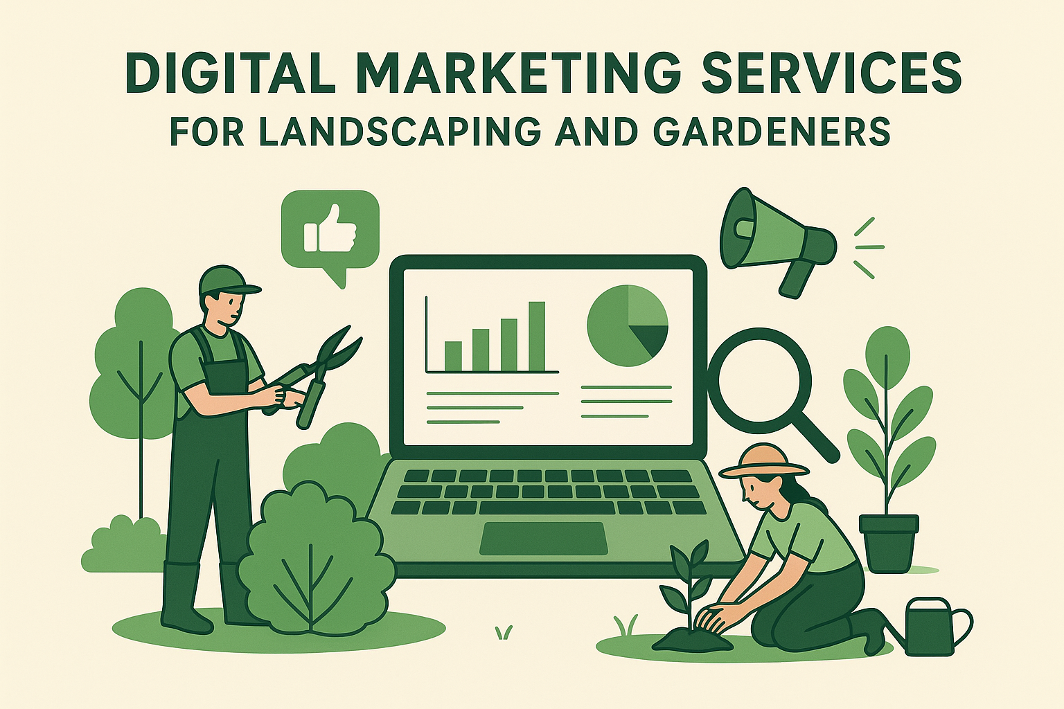 Digital Marketing Services for Landscaping and Gardeners
