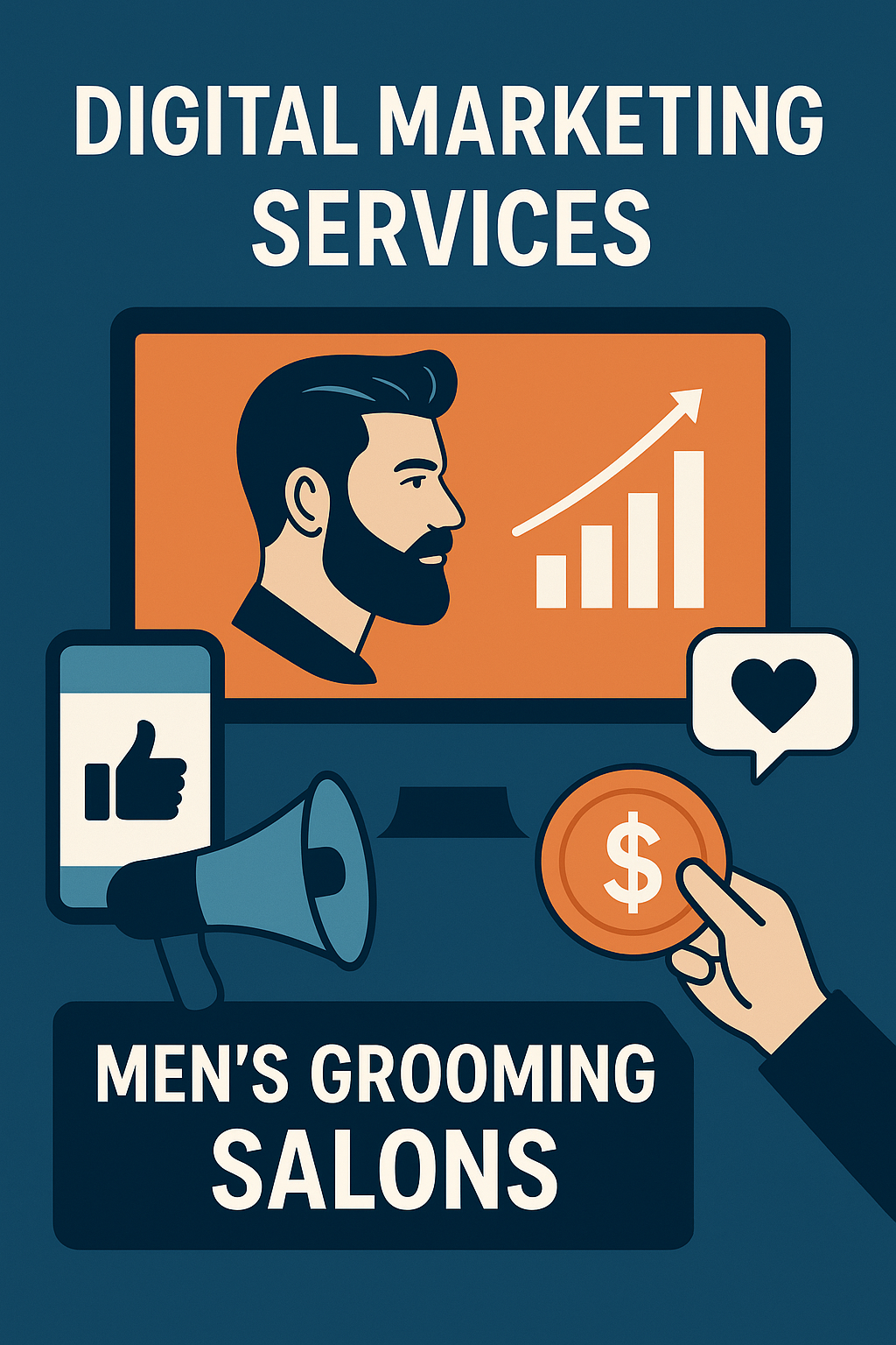 Digital Marketing Services for Men’s Grooming Salons