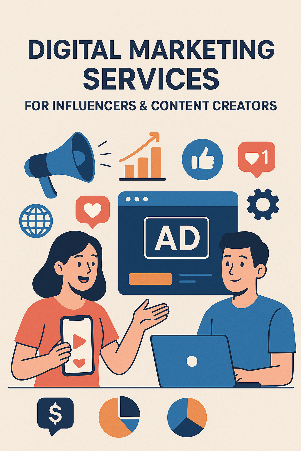 Digital Marketing Services for Influencers & Content Creators