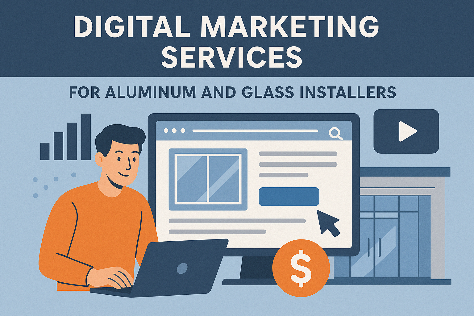 Digital Marketing Services for Aluminum and Glass Installers