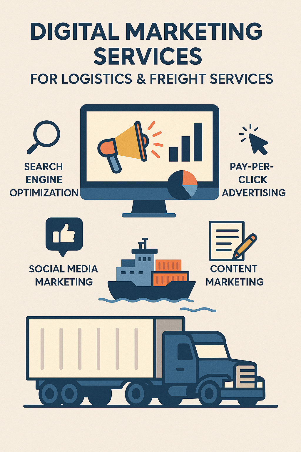 Digital Marketing Services for Logistics & Freight Services