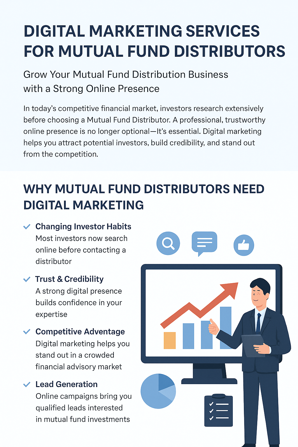 Digital Marketing Services for Mutual Fund Distributors