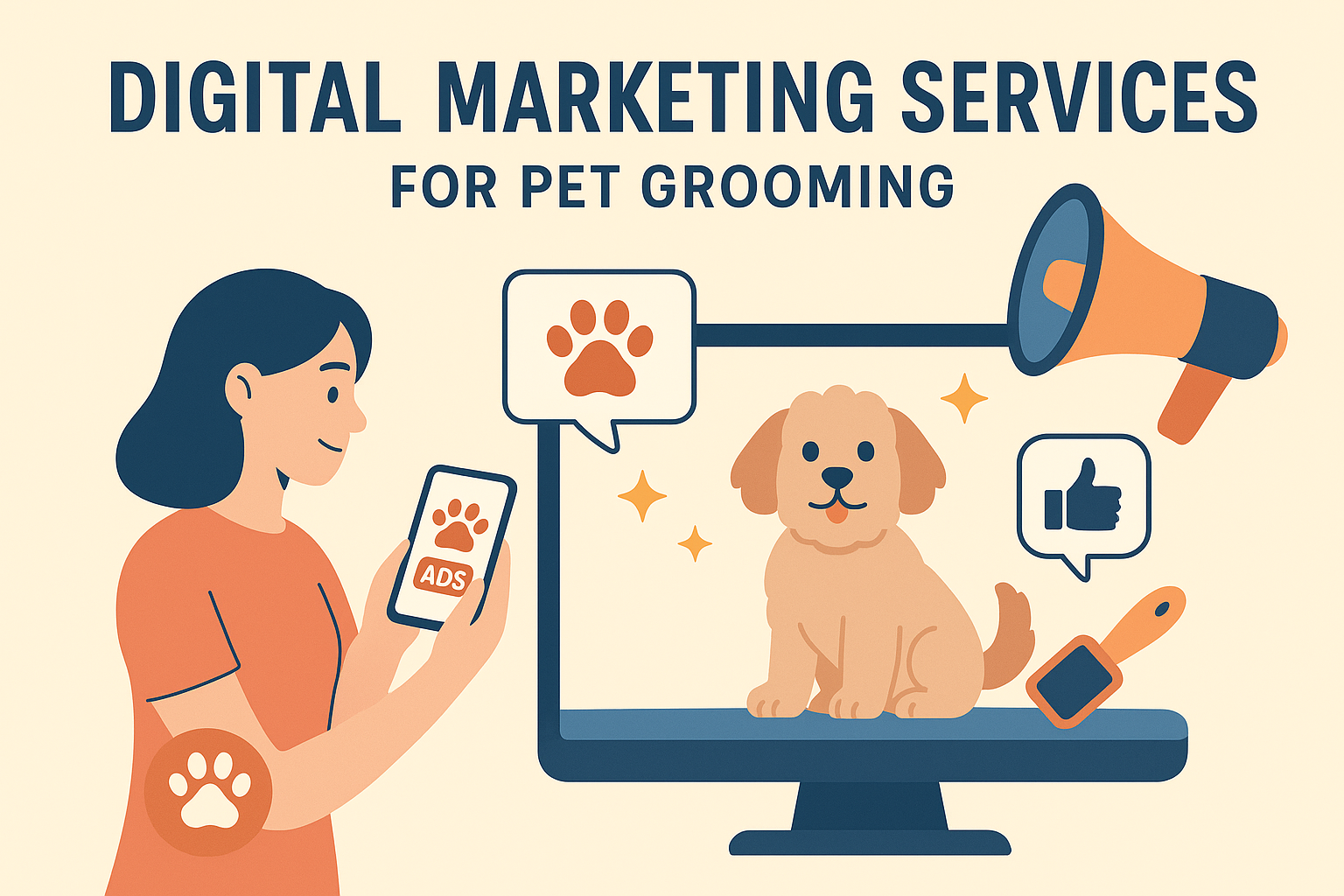 Digital Marketing Services for Pet Grooming Services
