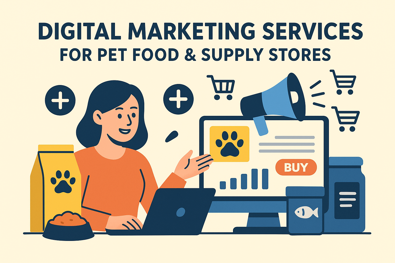 Digital Marketing Services for Pet Food & Supply Stores