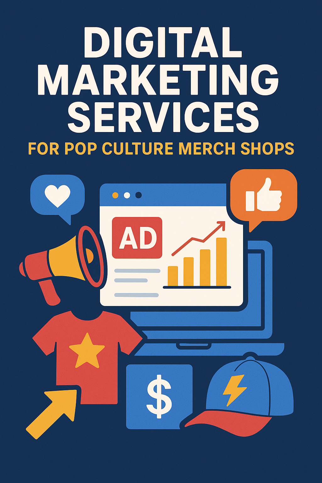 Digital Marketing Services for Pop Culture Merch Shops