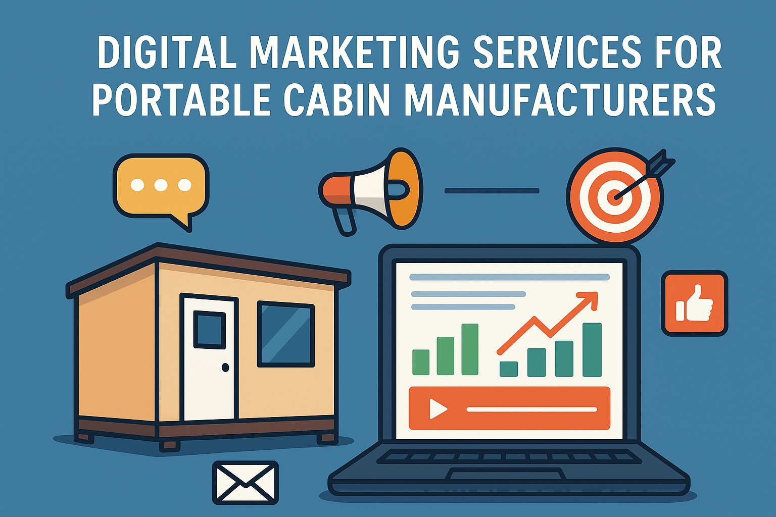 Digital Marketing Services for Portable Cabin Manufacturers