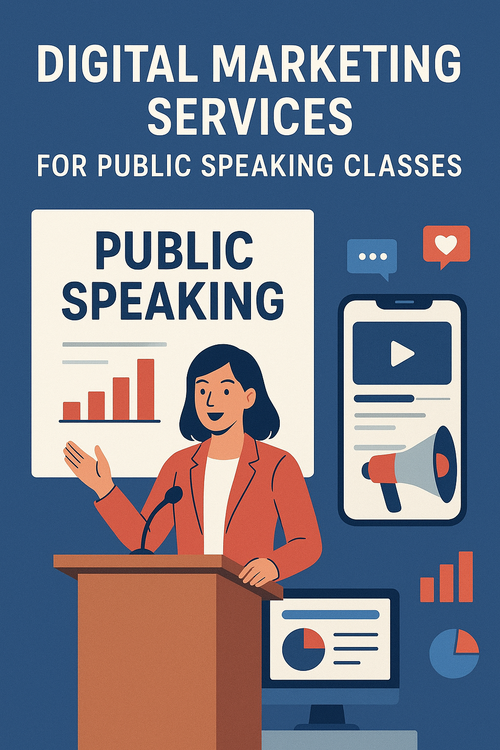 Digital Marketing Services for Public Speaking Classes