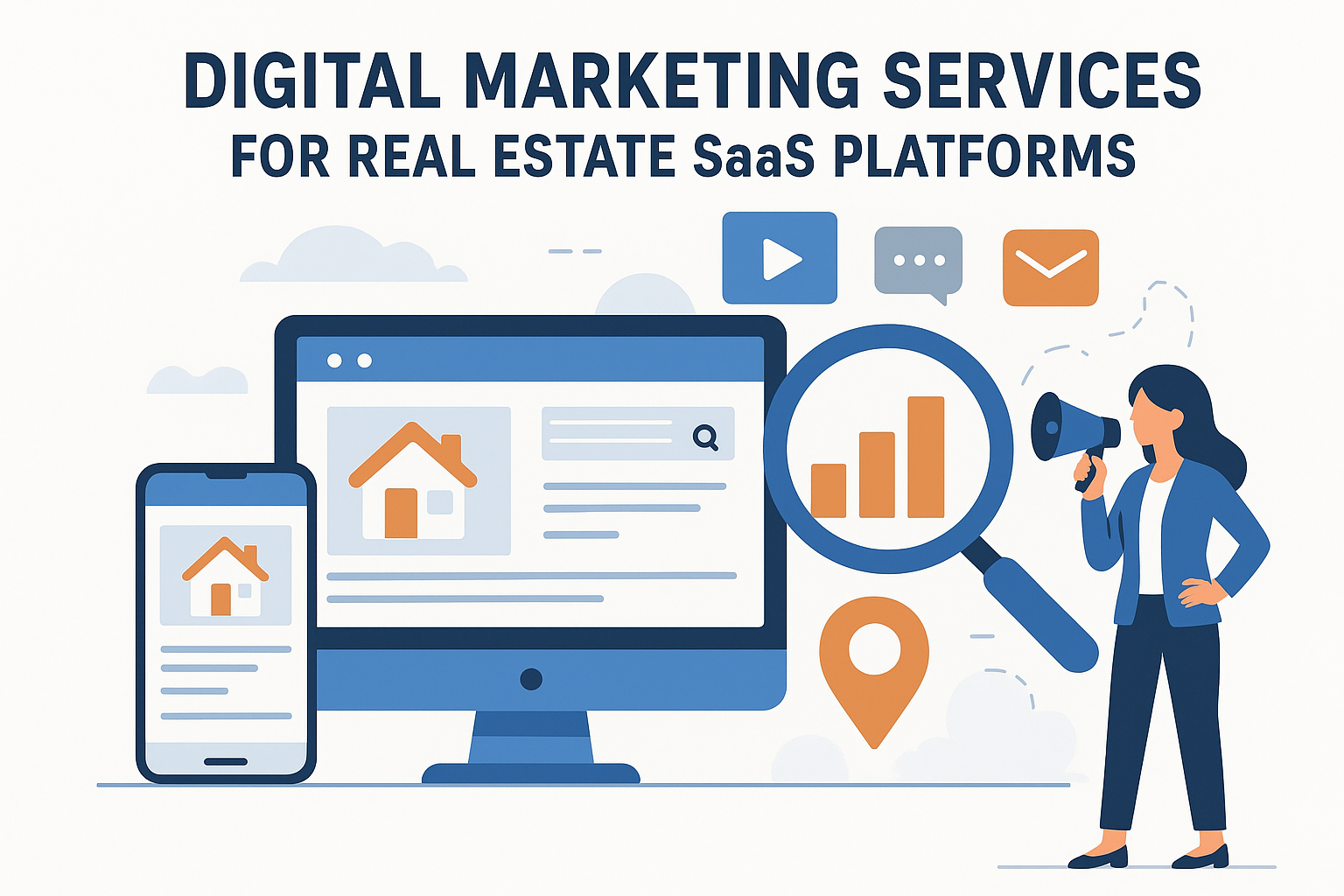 Digital Marketing Services for Real Estate SaaS Platforms