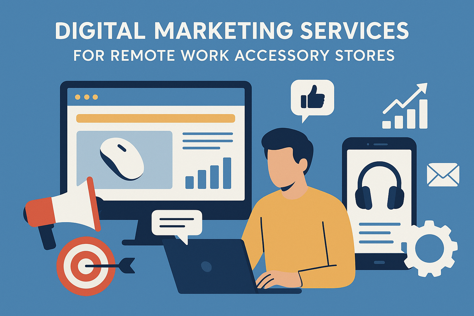 Digital Marketing Services for Remote Work Accessory Stores
