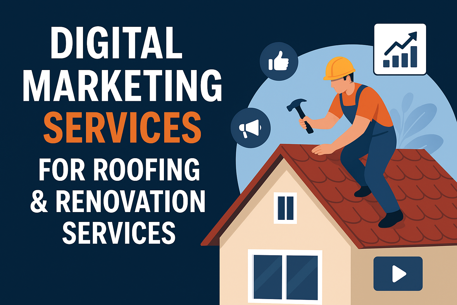 Digital Marketing Services for Roofing & Renovation Services