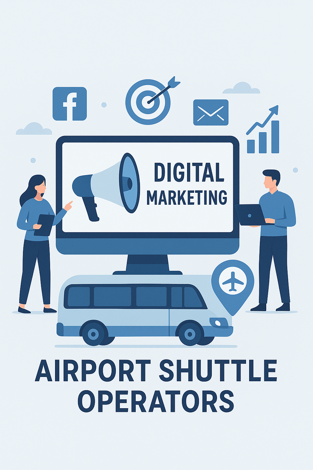 Digital Marketing Services for Airport Shuttle Operators