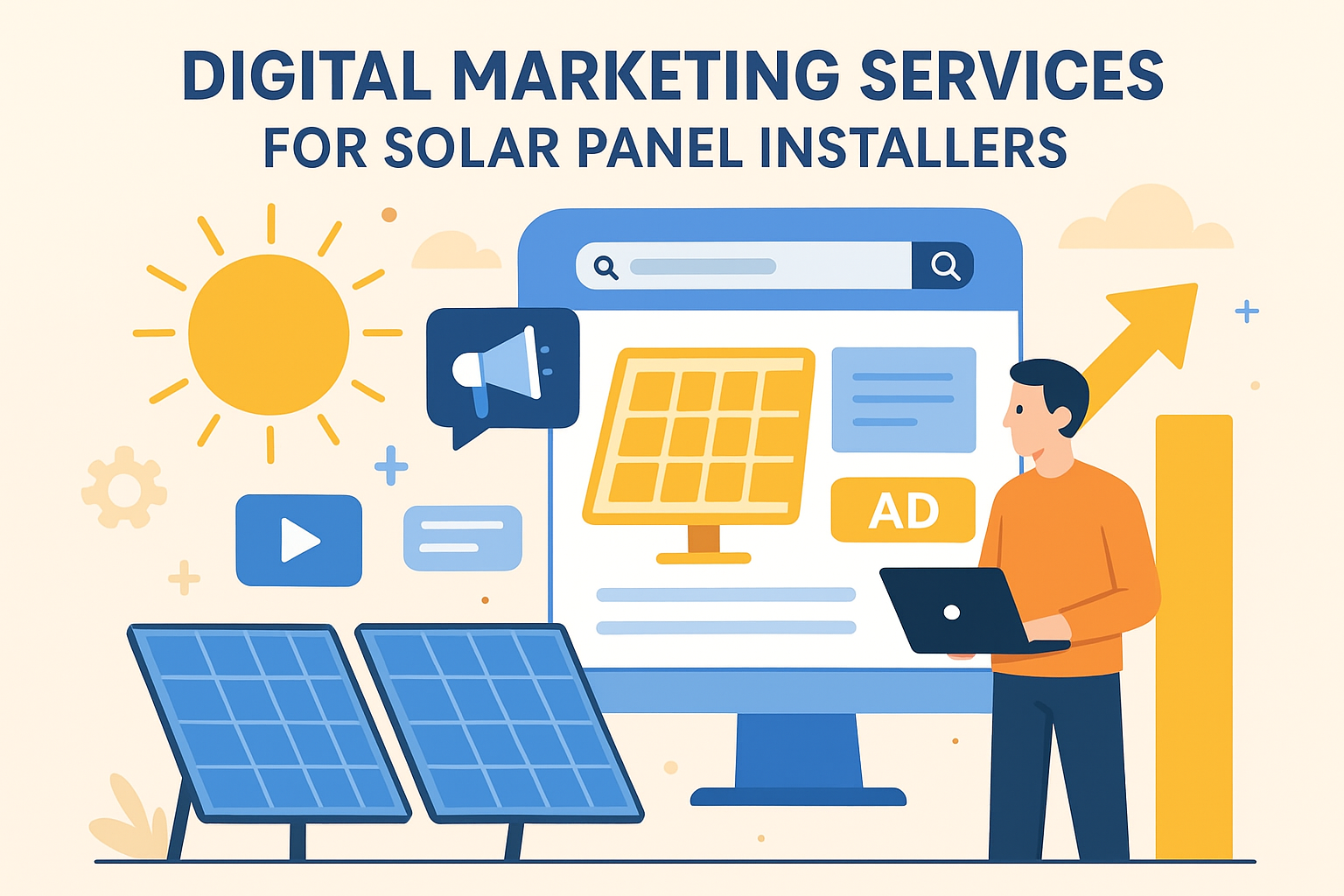 Digital Marketing Services for Solar Panel Installers