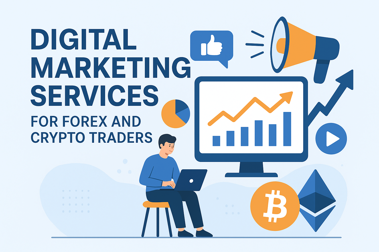 Digital Marketing Services for Forex and Crypto Traders