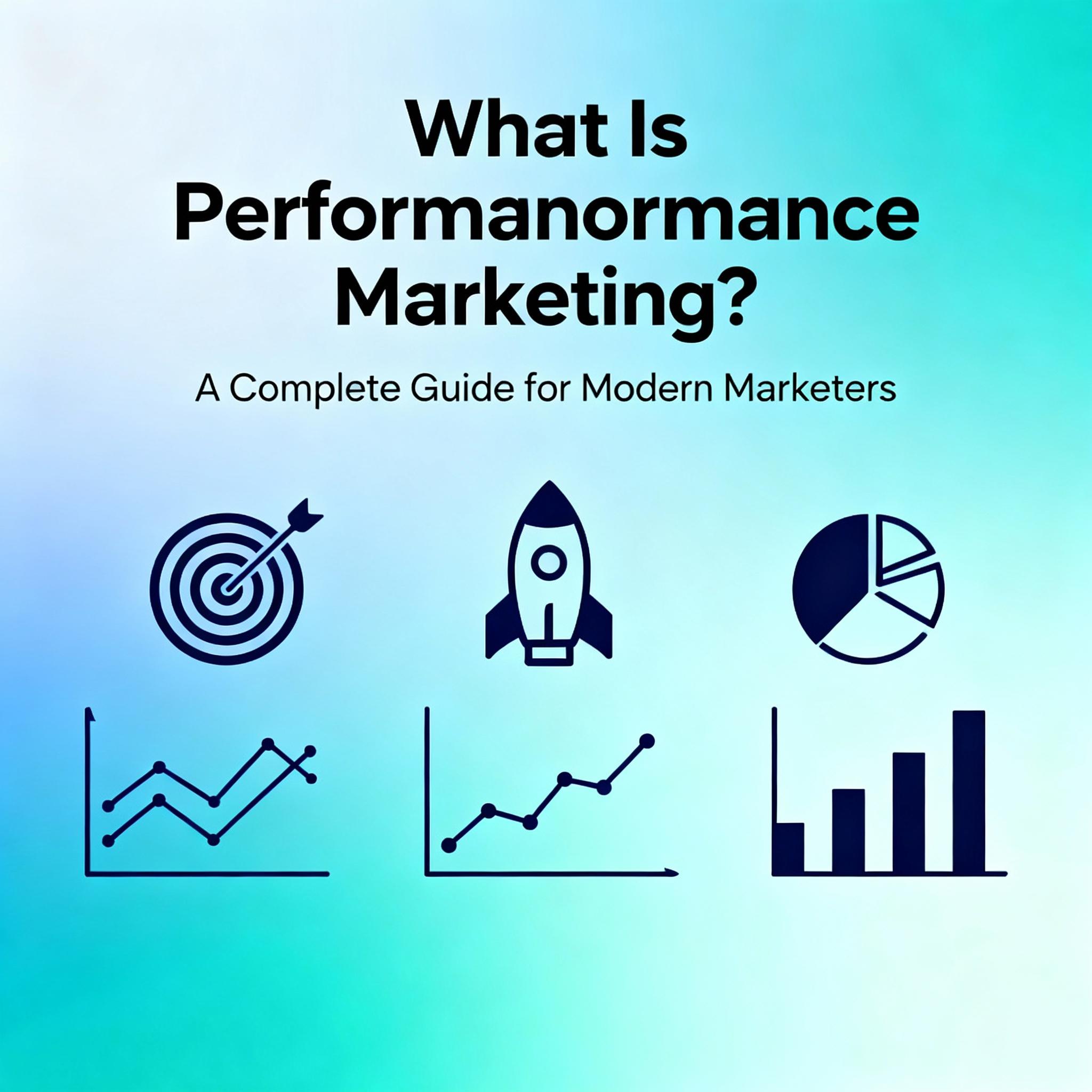 What Is Performance Marketing? A Complete Guide for Modern Marketers