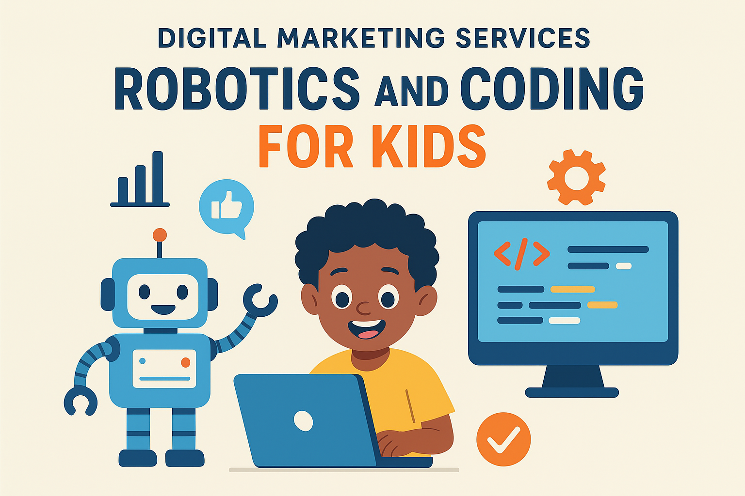 Digital Marketing Services for Robotics and Coding for Kids