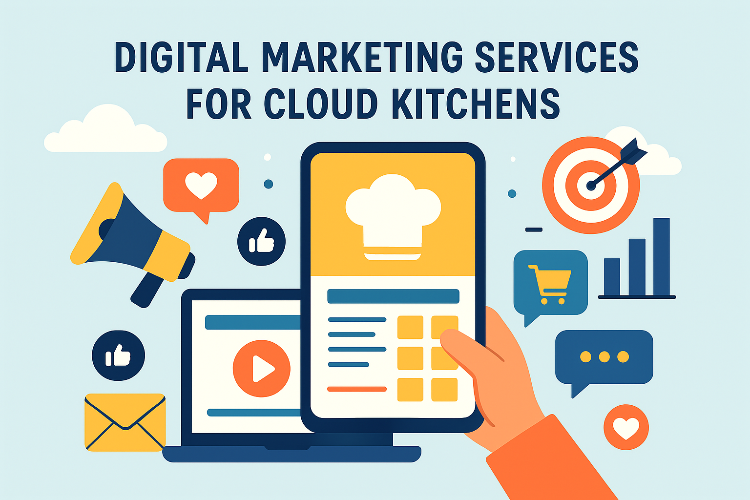 Digital Marketing Services for Cloud Kitchens