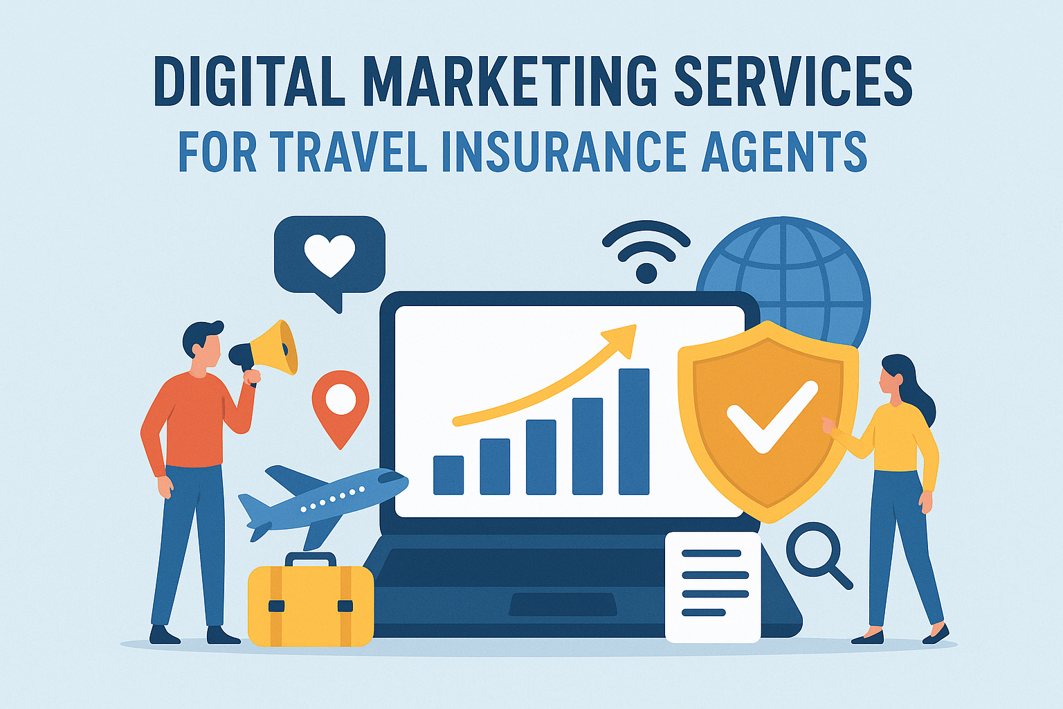 Digital Marketing Services for Travel Insurance Agents