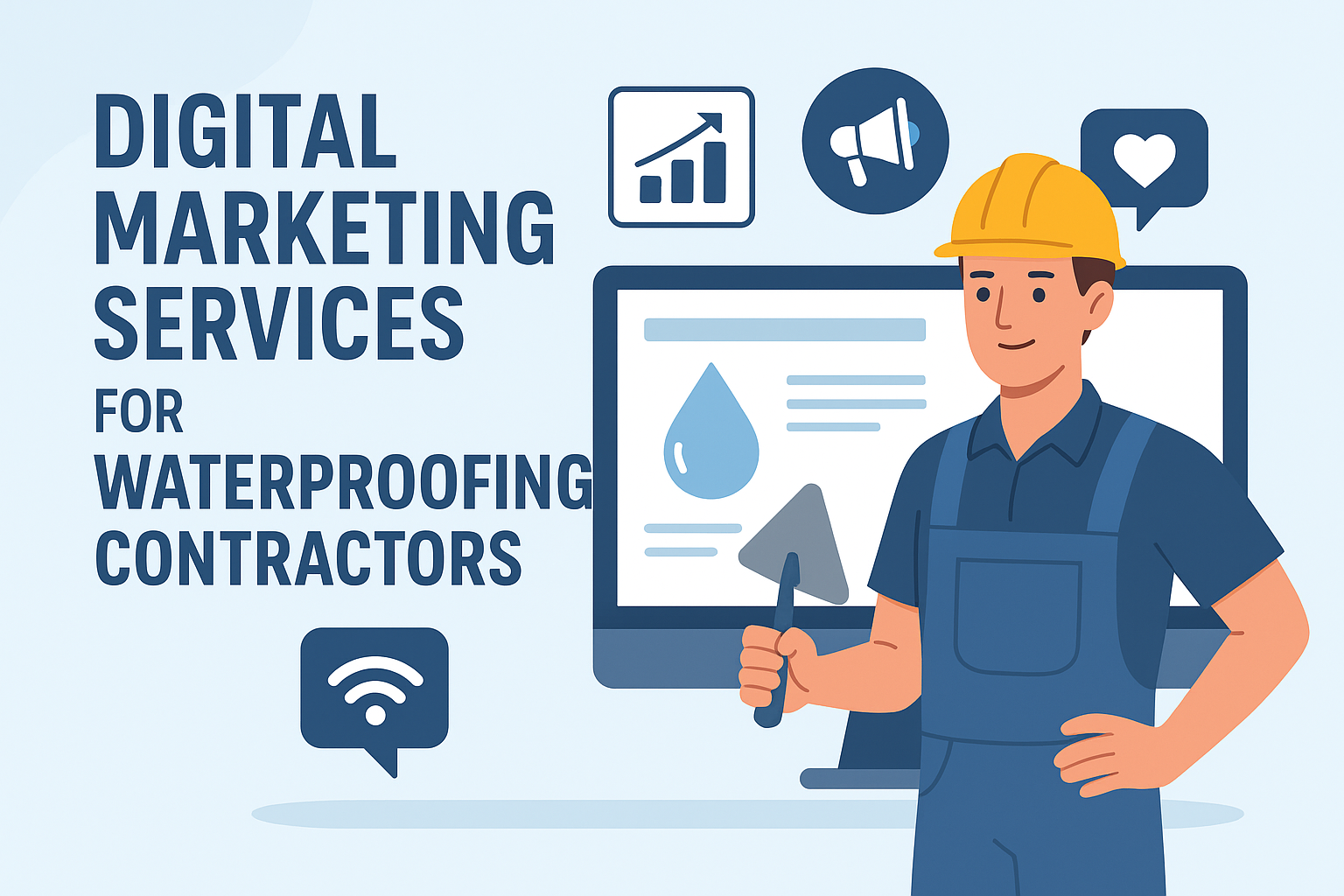 Digital Marketing Services for Waterproofing Contractors