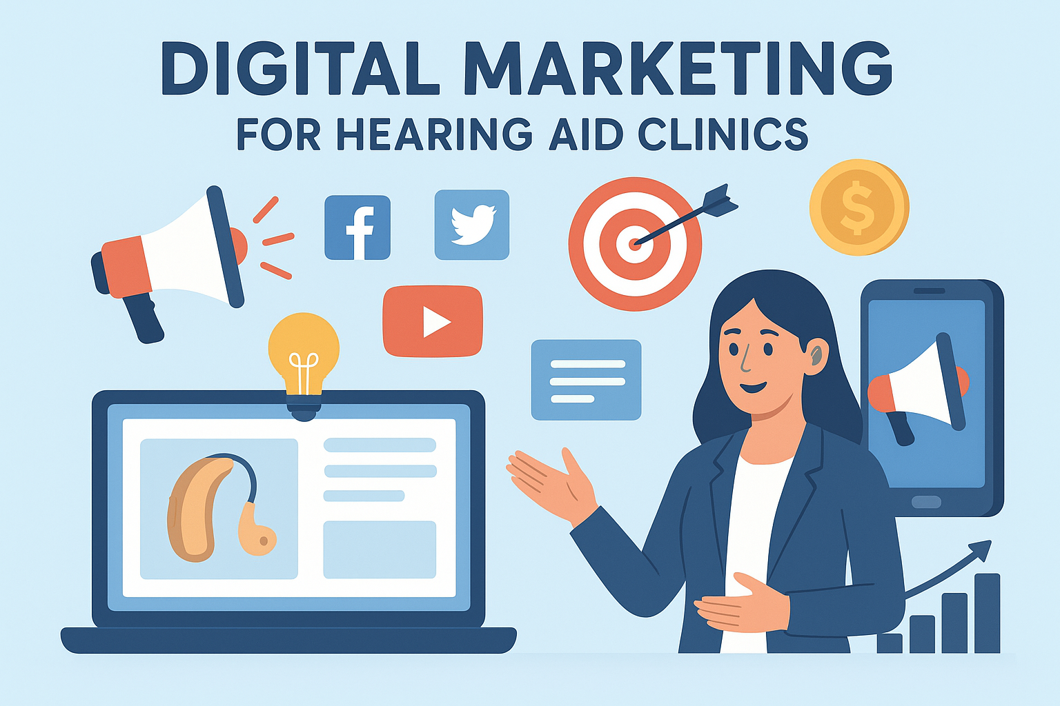 Digital Marketing Services for Hearing Aid Clinics