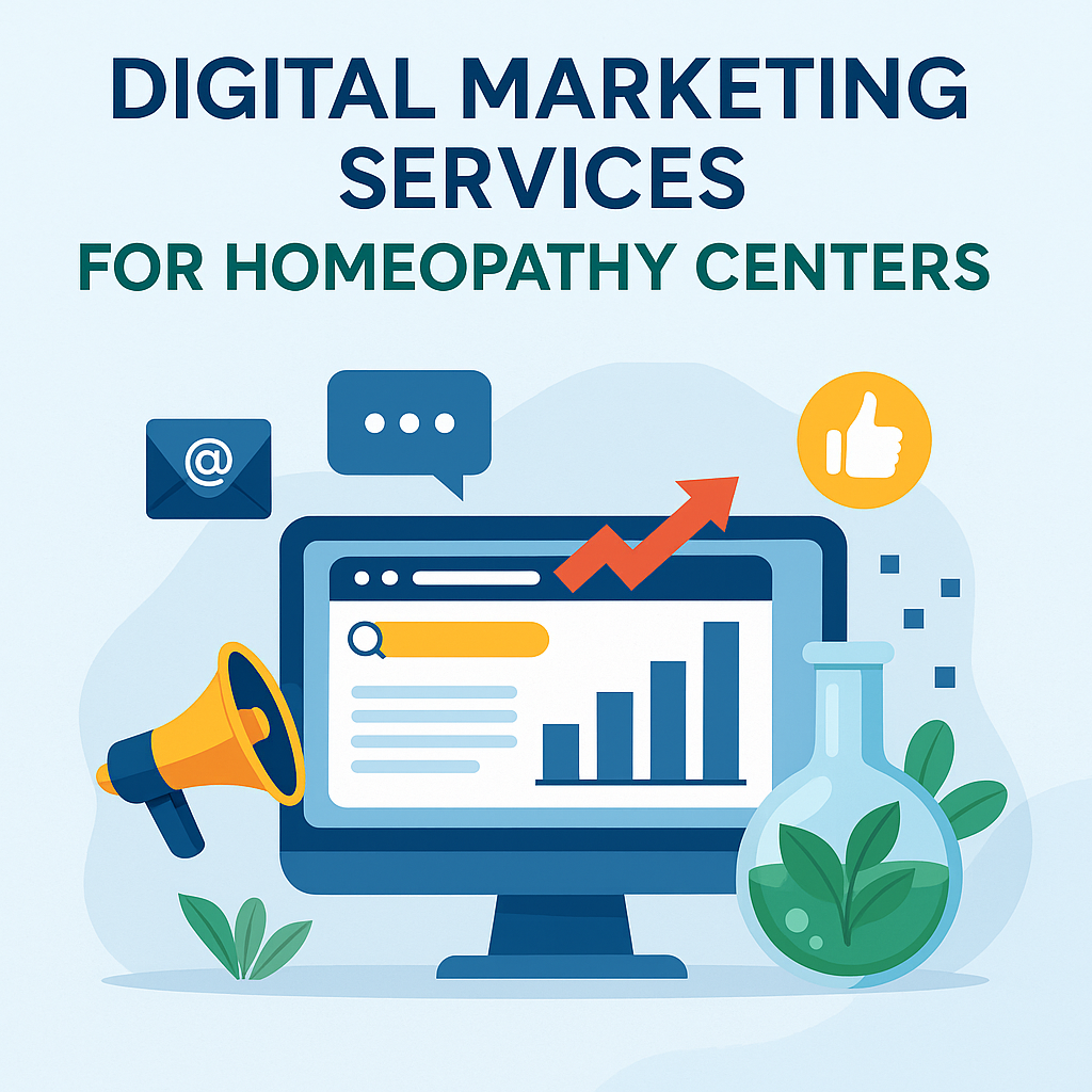 Digital Marketing Services for Homeopathy Centers