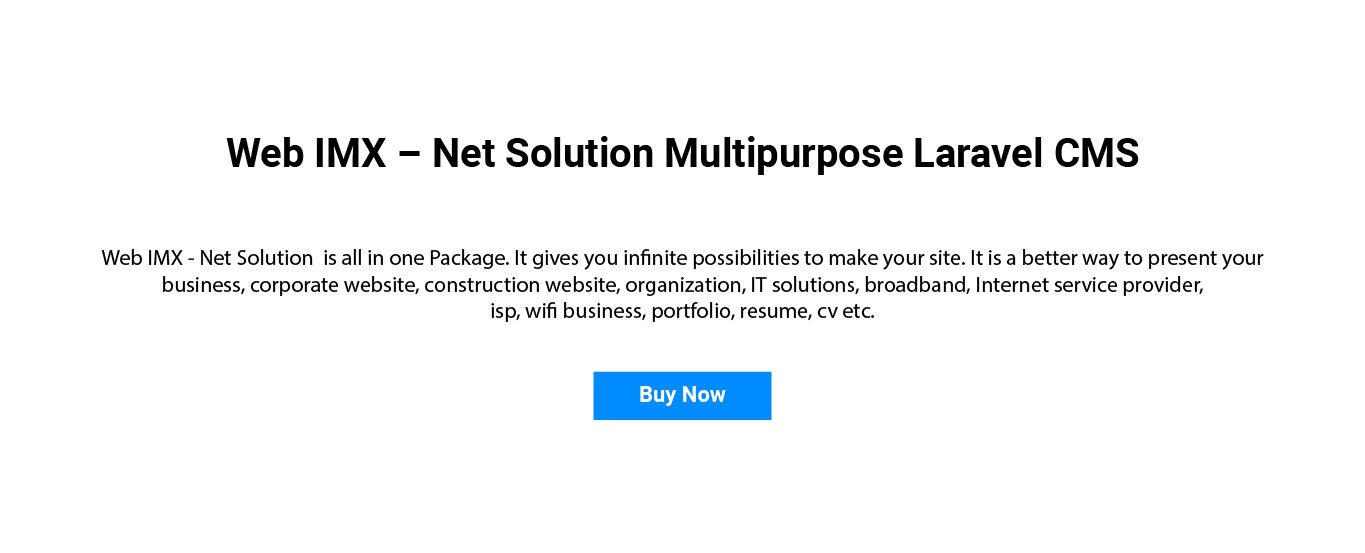 Web IMX - Net Solution